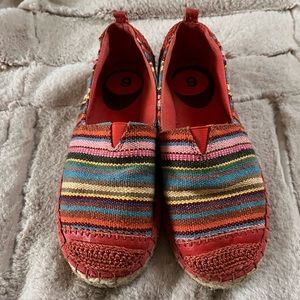 The Sak Ella Cayenne Multi Color Slip On Espadrilles - Size 6